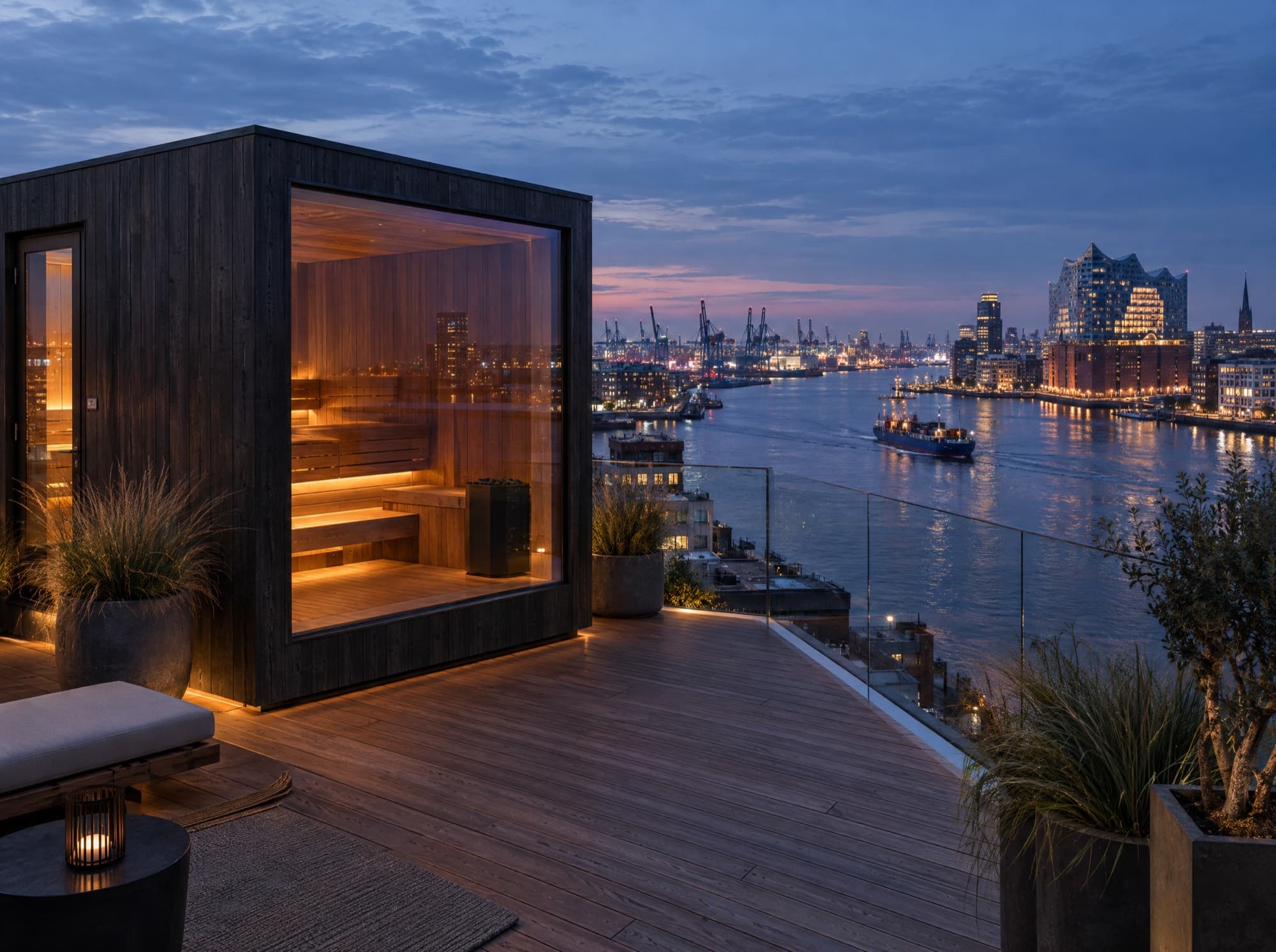 Stillhaus Refugium in Hamburg-HafenCity