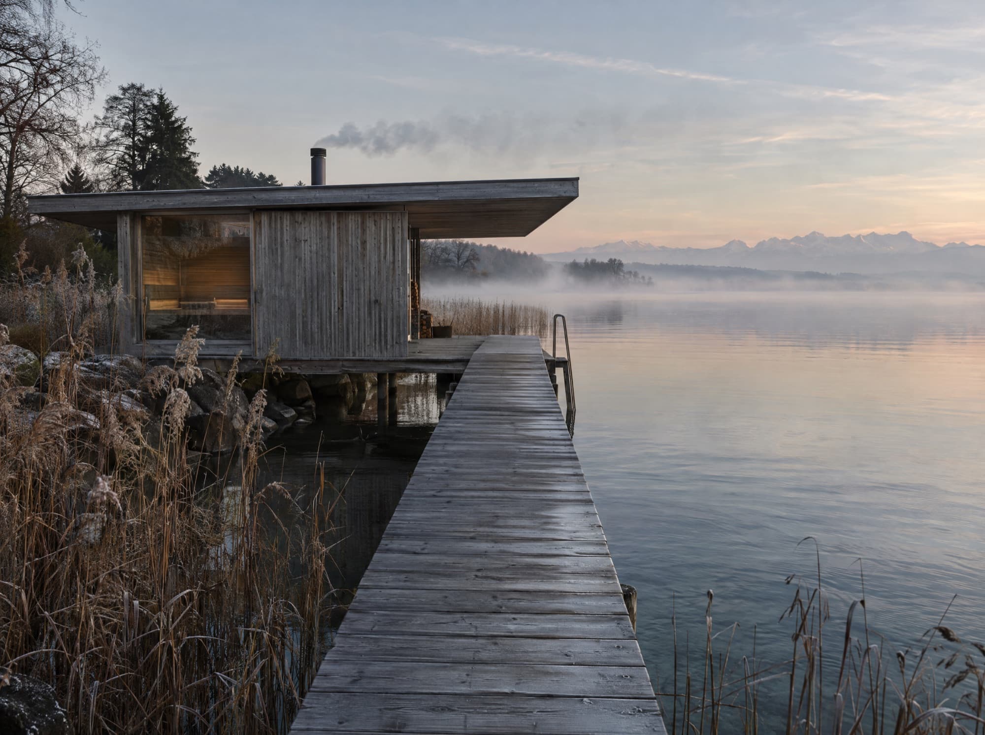 Stillhaus Solitär in Starnberger See